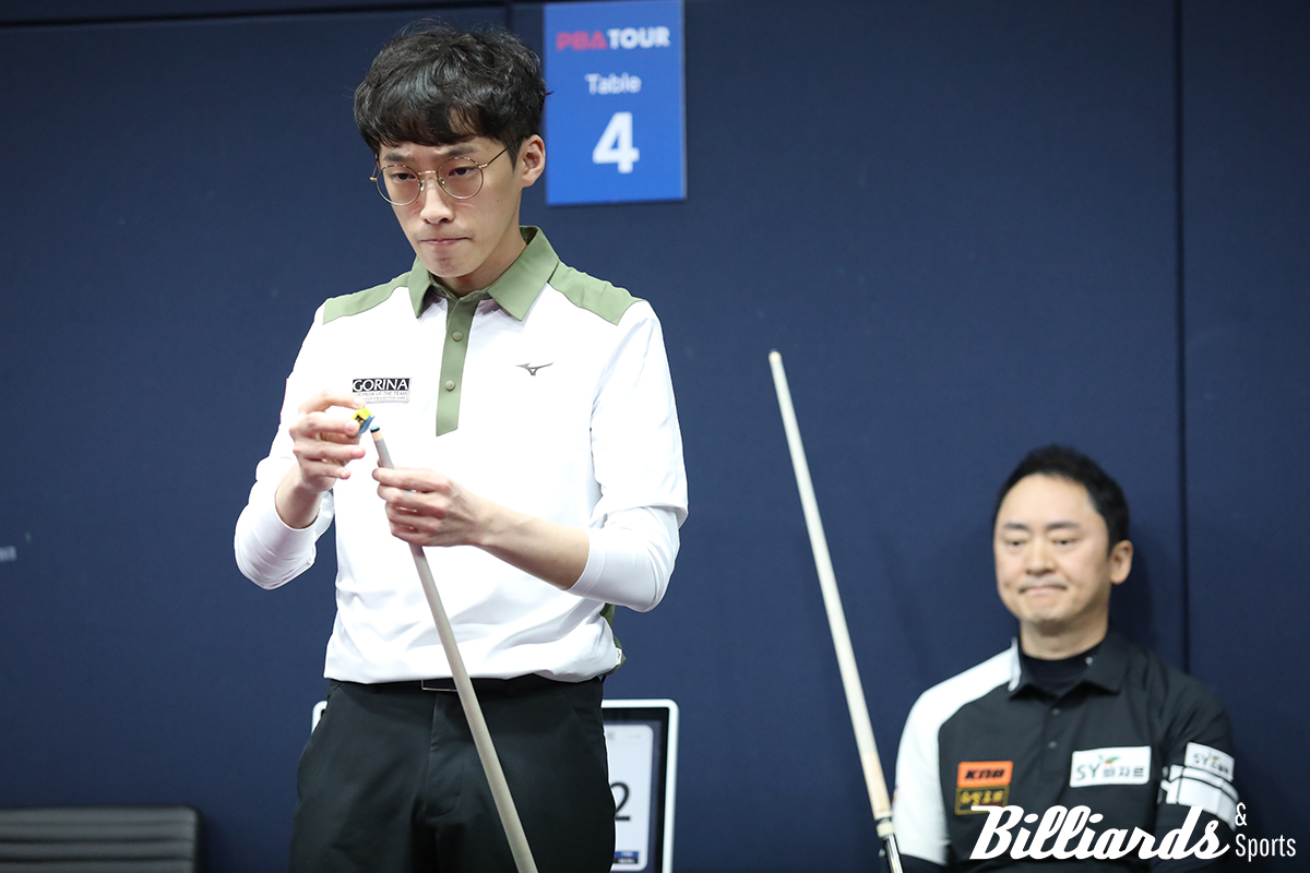 임완섭은 황득희를 세트스코어 3-1로 물리치고 64강에 올랐다.