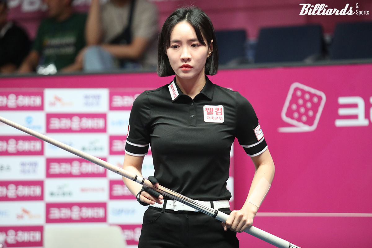 32강에서 김진아에게 패한 최혜미.