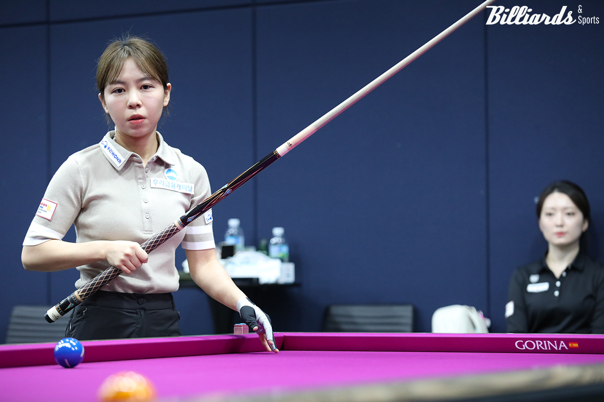 16강에 올라간 김민영(우리금융캐피탈).