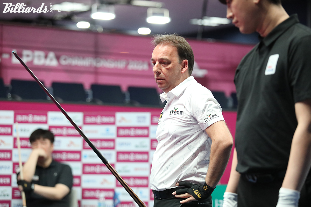 세트스코어 2-0에서 역전 당한 산체스.