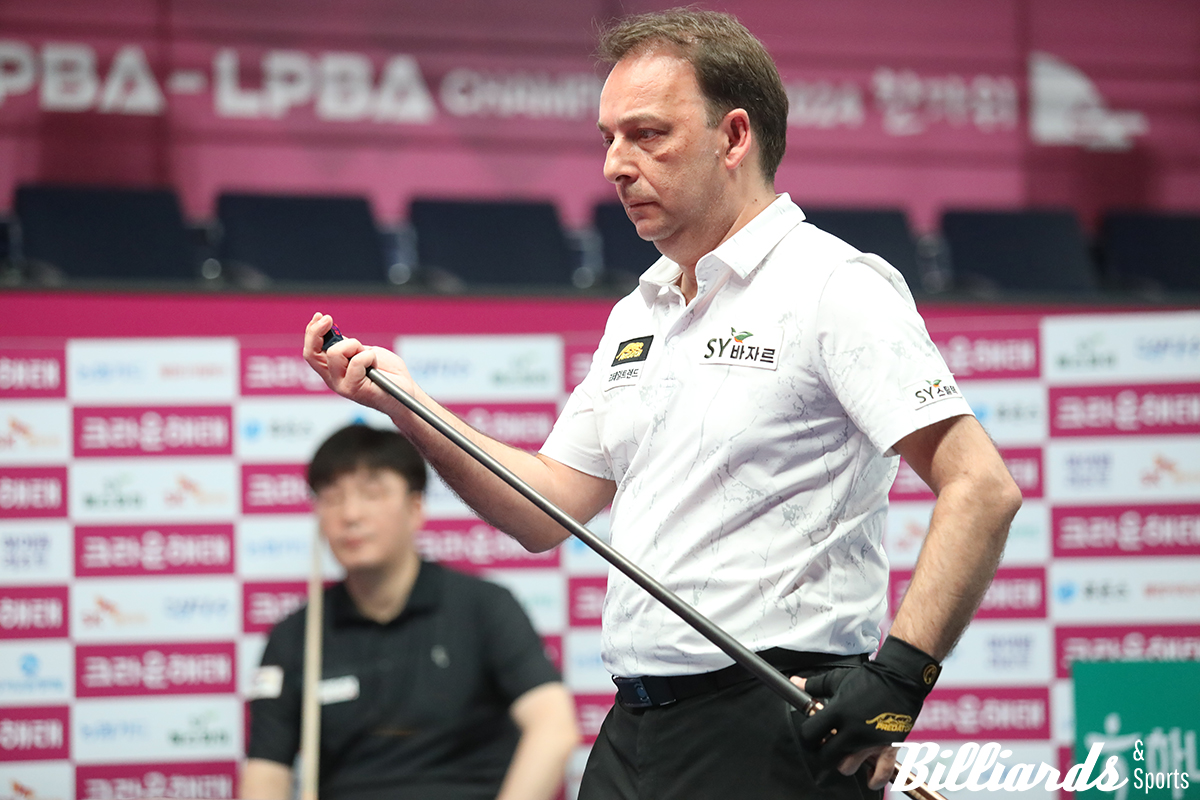 다니엘 산체스는 세트스코어 2-0으로 유리한 고지에 먼저 올랐으나 끝내 박정훈1의 반격에 무너지고 말았다. 