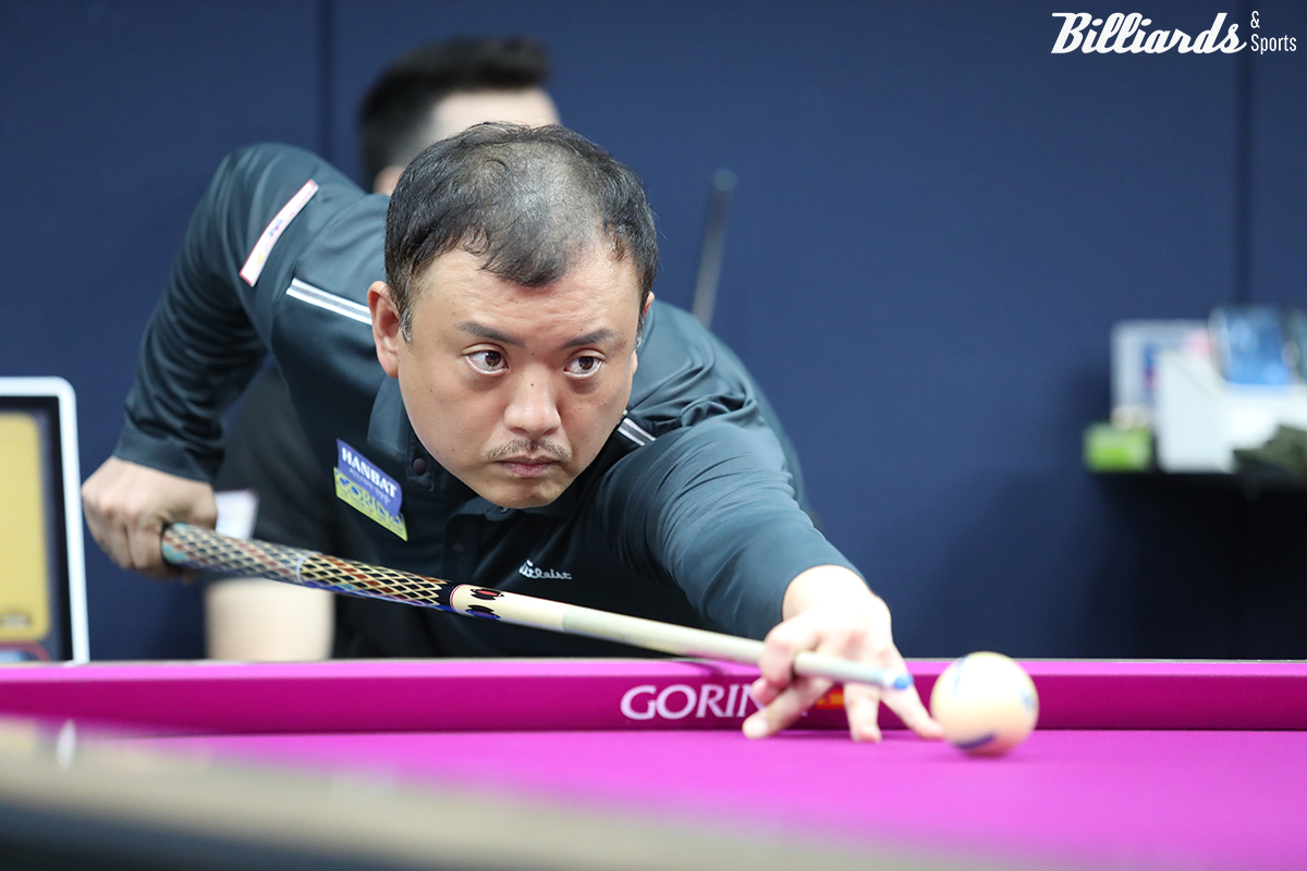 김영원을 꺾고 32강에 진출한 신대권.