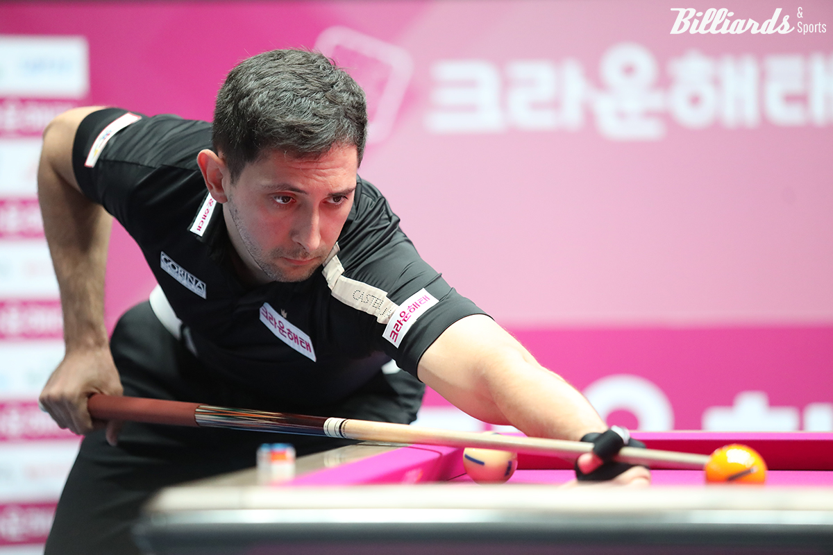 32강에 진출한 다비드 마르티네스(크라운해태).