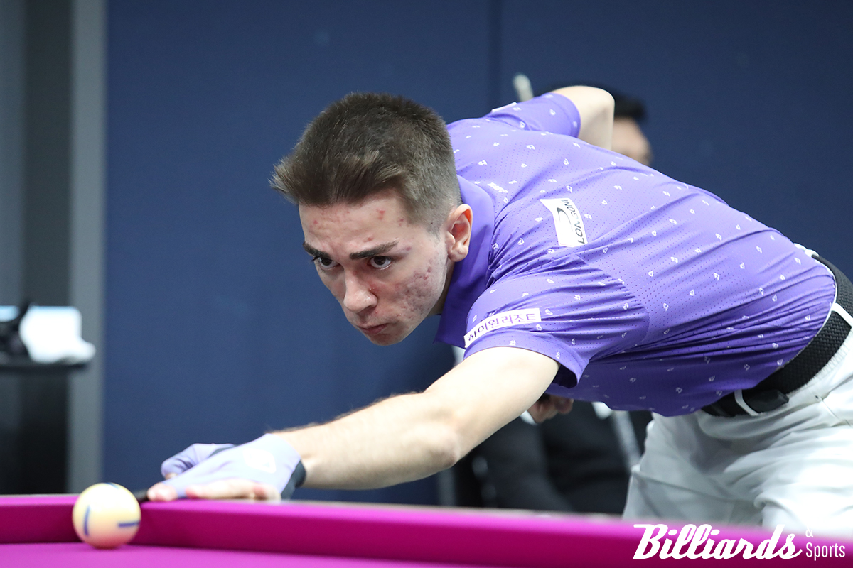 부라크 하샤시마저 오태준에게 패하며 PBA 10대 돌풍이 64강에서 모두 소멸했다. 사진=고양/이용휘 기자