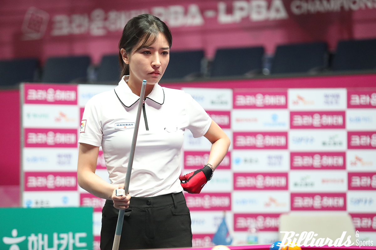 시즌 첫 8강에 입성한 한슬기.