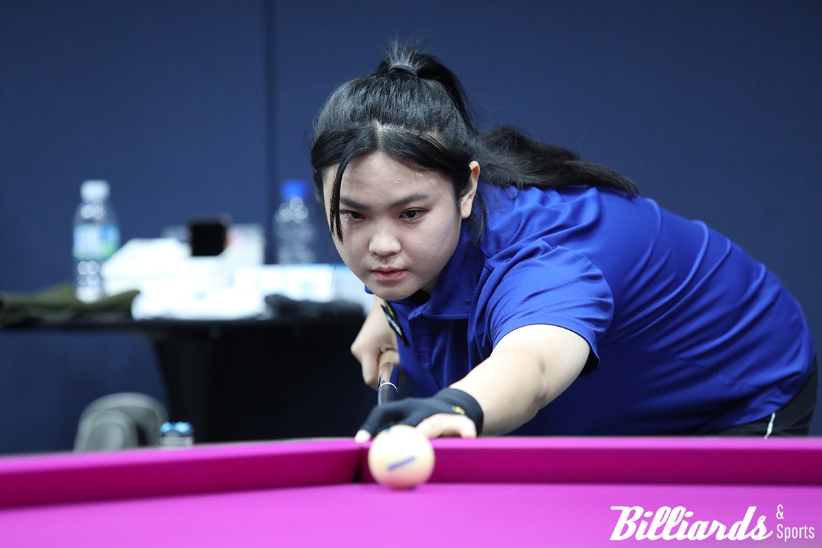 프로 경력 첫 8강에 진출한 전지연.