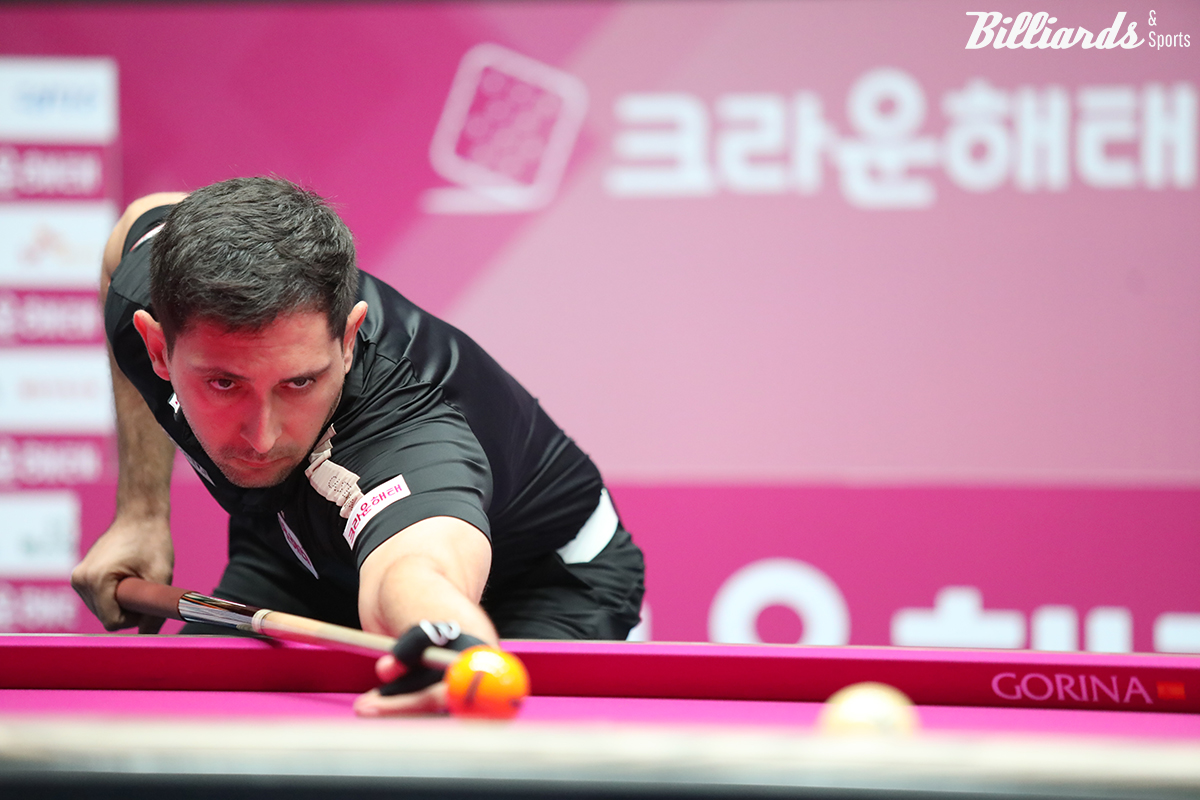 무난하게 16강에 올라간 다비드 마르티네스(크라운해태).