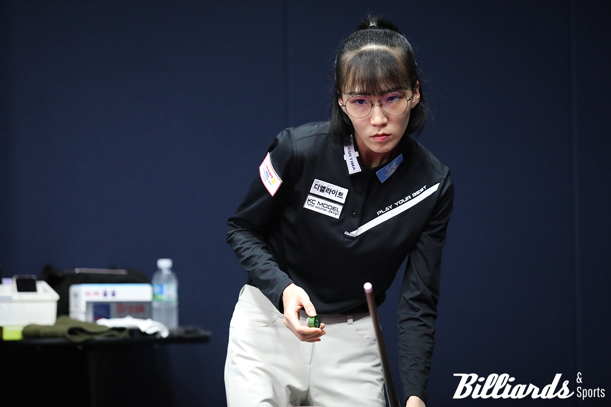 올 시즌 2차 투어에서 준우승을 차지한 김다희가 시즌 두 번째 준결승에 올랐다.