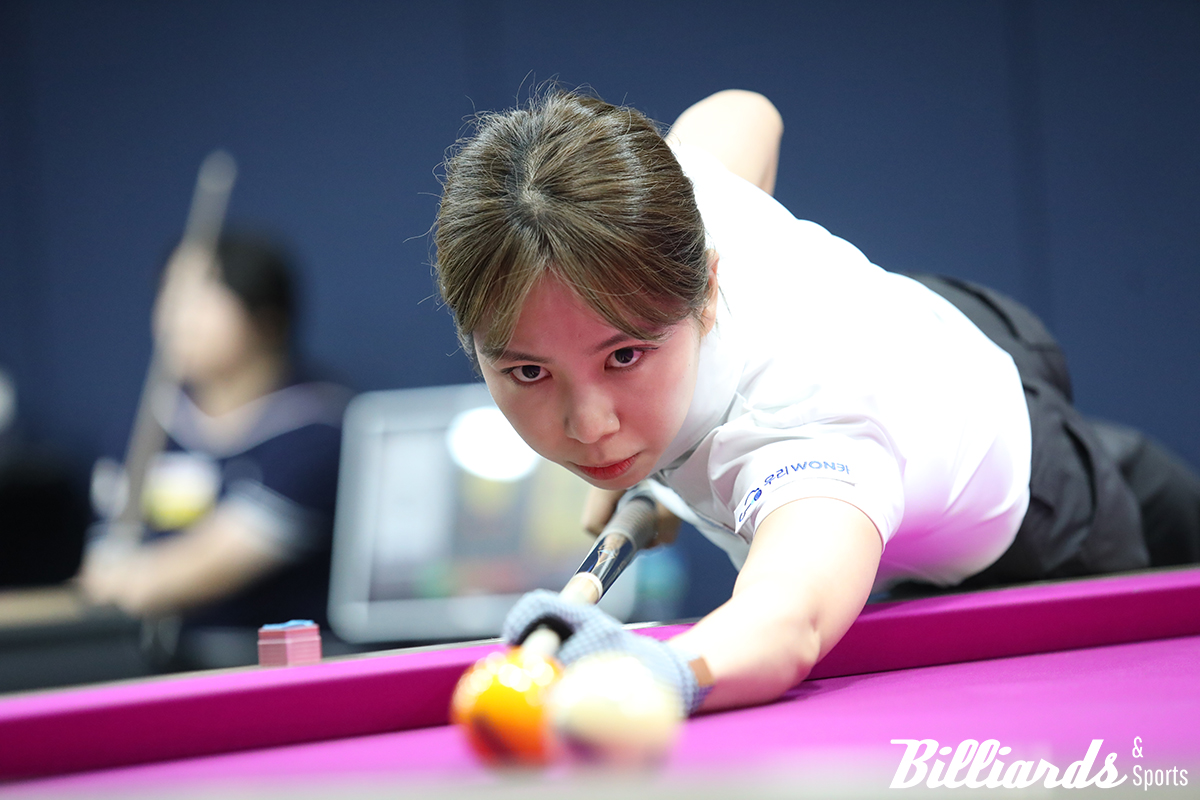 이미래를 꺾고 준결승에 오른 김민영.