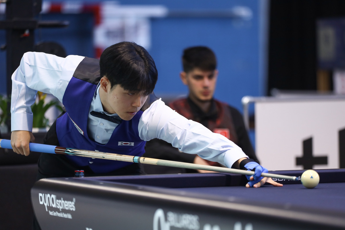 결승에서 조영윤은 20:30까지 벌어진 점수를 막판에 28:30까지 추격했다.