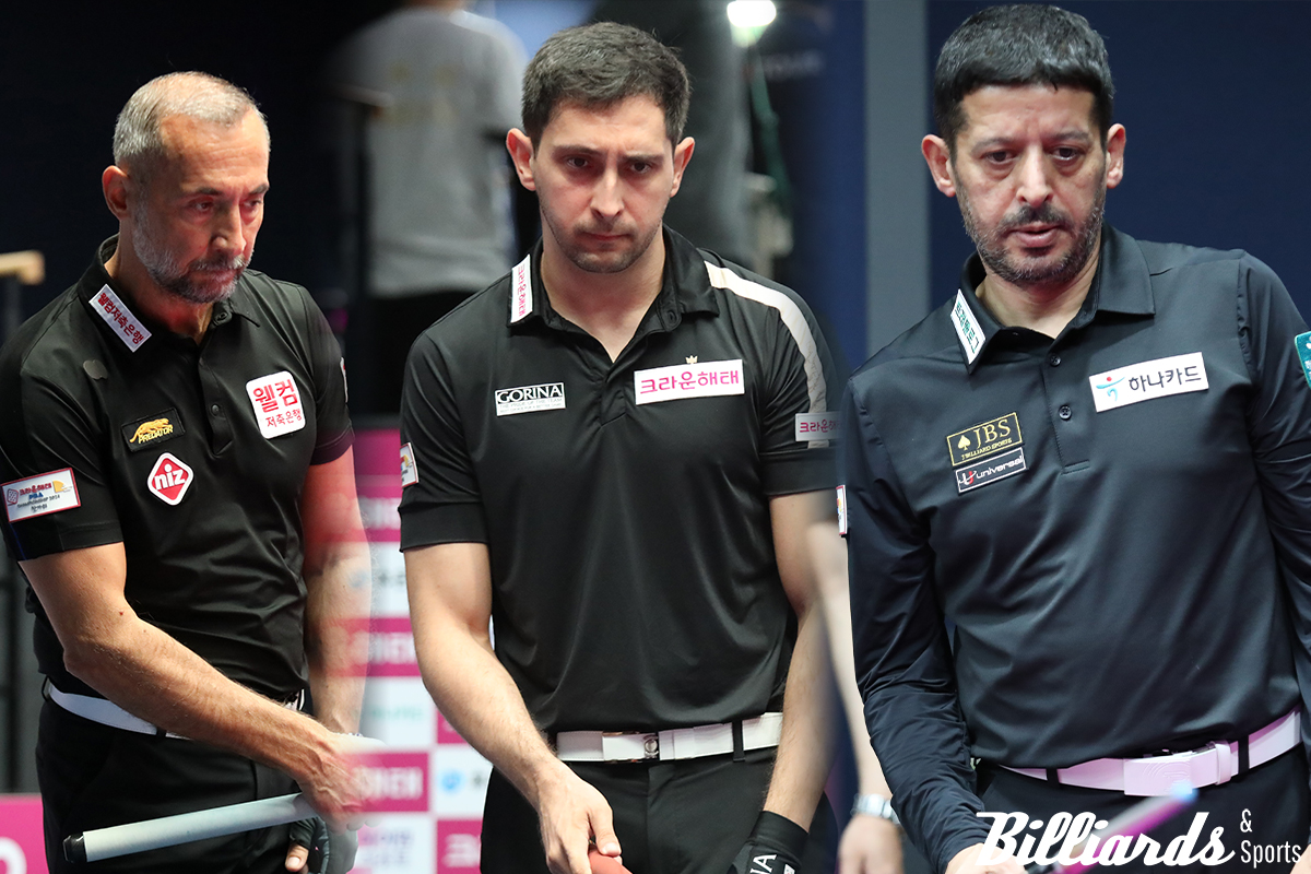 16강에서 강세를 보인 국외파 선수들. 왼쪽부터 세미 사이그너, 다비드 마르티네스, 무라트 나지 초클루.  사진=고양/이용휘 기자