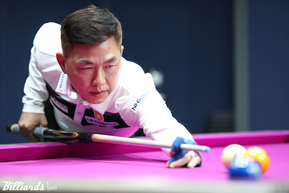 '베트남 강호' 마민껌(NH농협카드)이 4차 투어 8강전에서 박기호를 꺾고 준결승에 진출했다.  사진=고양/이용휘 기자