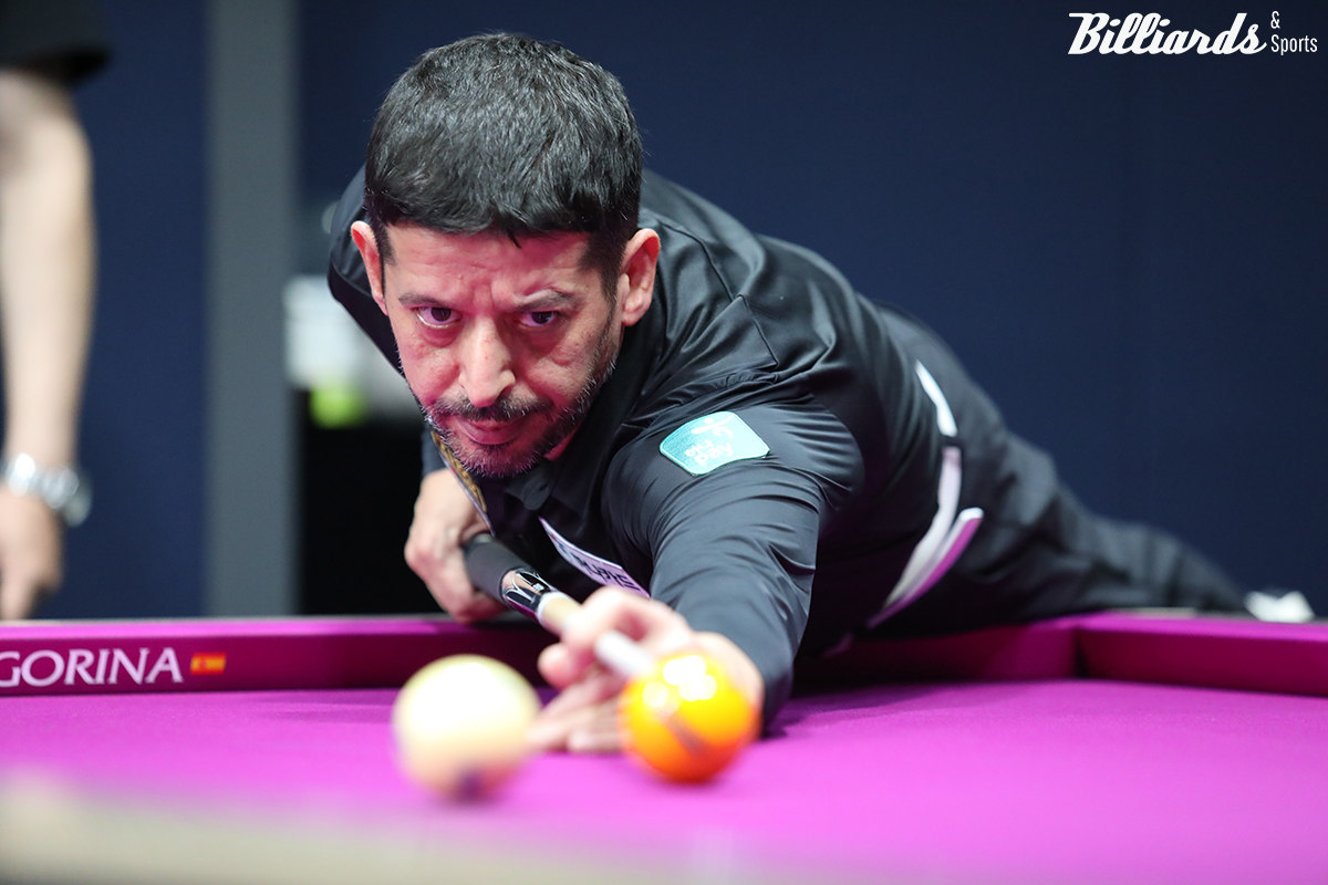 '튀르키예 전사' 무라트 나지 초클루(하나카드)가 4차 투어 '크라운해태 PBA 챔피언십 2024 한가위' 준결승전에 올라갔다.  사진=고양/이용휘 기자