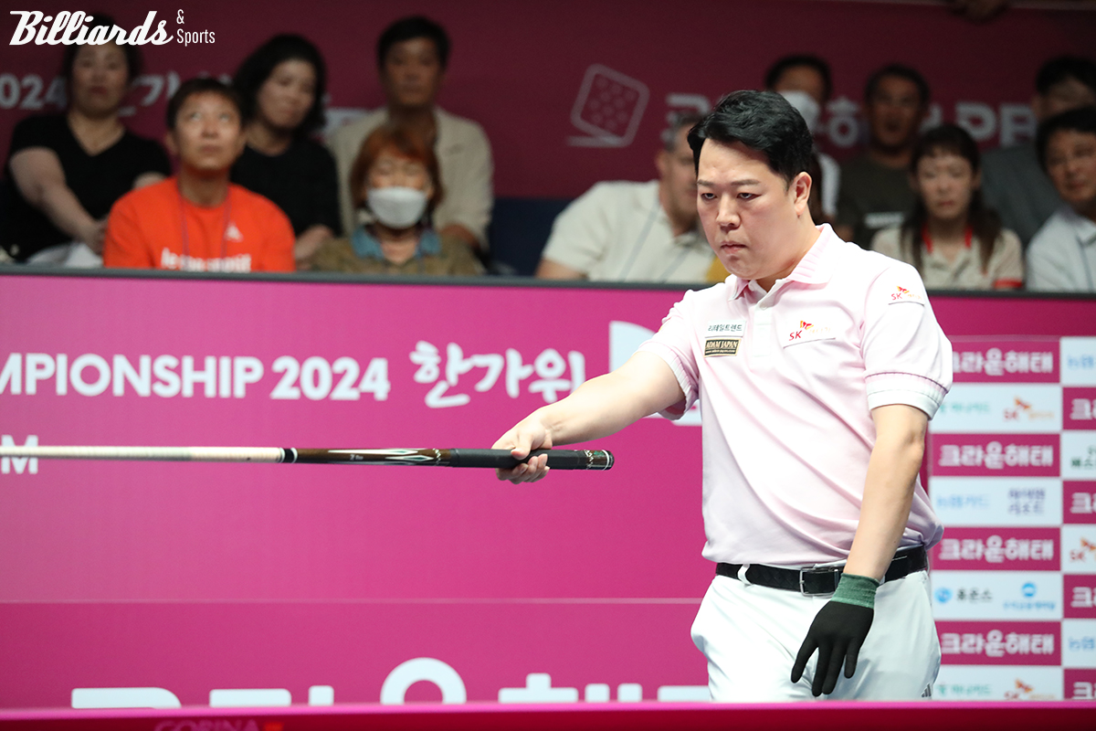 강동궁은 5세트에서 신기에 가까운 공들을 성공시키며 역전승을 거두었다.