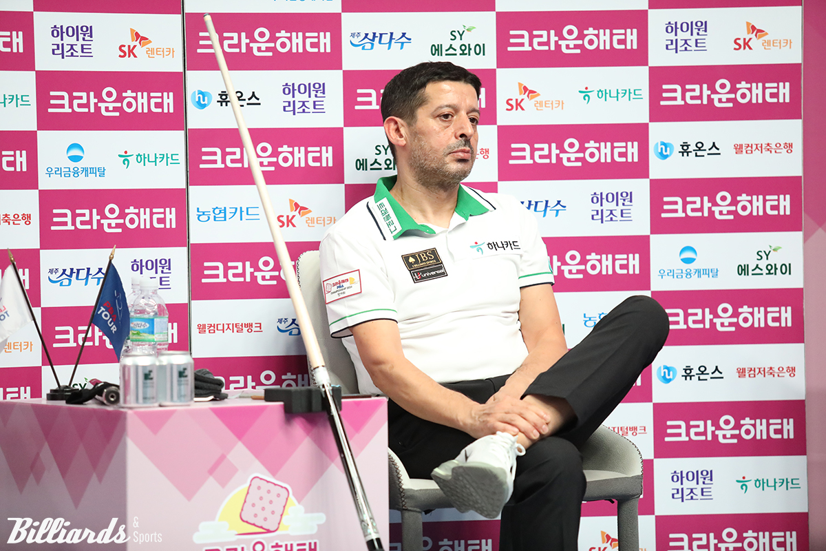 아쉽게 7세트에서 집중력이 무너진 초클루.