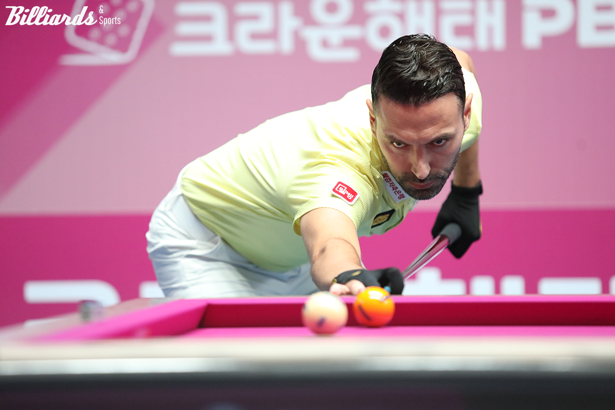 오랜만에 개인통산 2호 퍼펙트큐를 달성한 필리포스 카시도코스타스(웰컴저축은행).