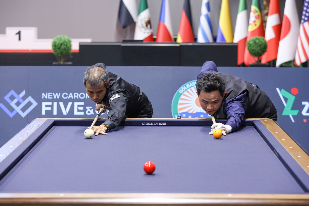 지난해 세계선수권 결승전 뱅킹. 베트남은 사상 최초로 두 명의 선수가 결승에 올라와 우승을 다투었다.