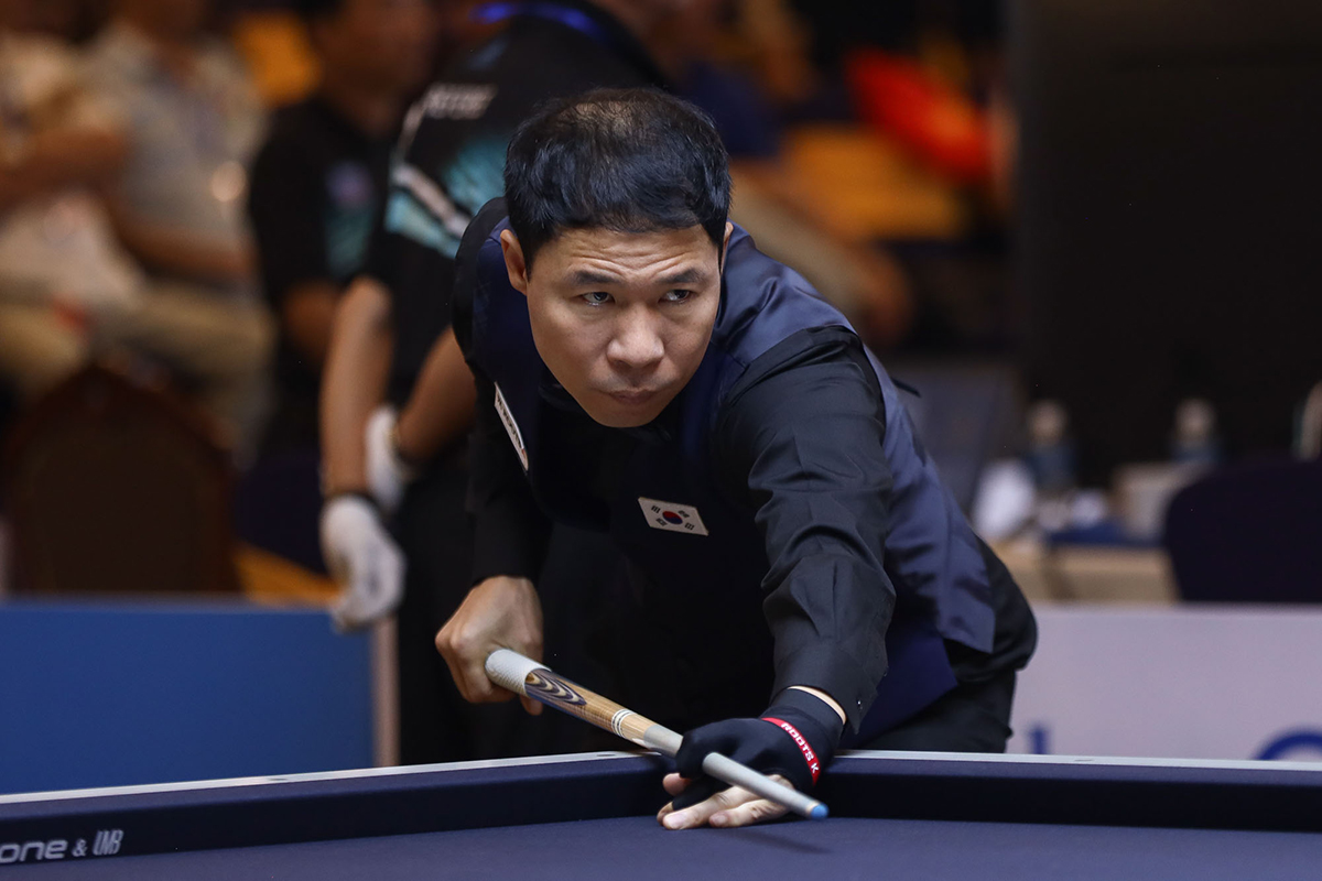 사미흐 시덤을 꺾고 8강에 오른 허정한