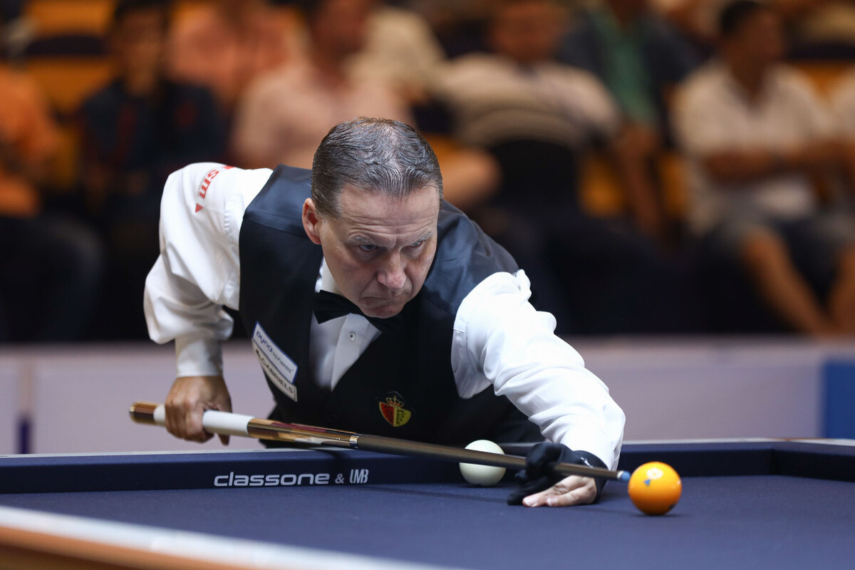 조명우와 준결승에서 대결하는 에디 멕스(벨기에). 멕스는 이번 대회에서 준결승에 올라오는 동안 종합애버리지 2.706의 괴력을 과시했다.