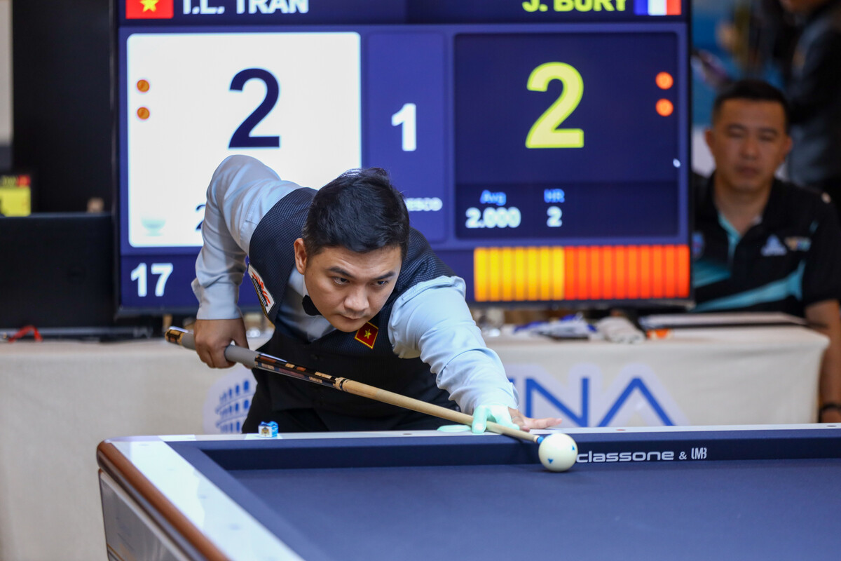 제레미 뷔리(프랑스)를 꺾고 사상 처음 출전한 세계선수권에서 준결승에 진출한 쩐딴룩(베트남). 지난해 우승국인 베트남은 쩐딴룩이 준결승에서 야스퍼스에게 승리하면, 아시아 최초 '2회 연속 우승'에 도전하게 된다.