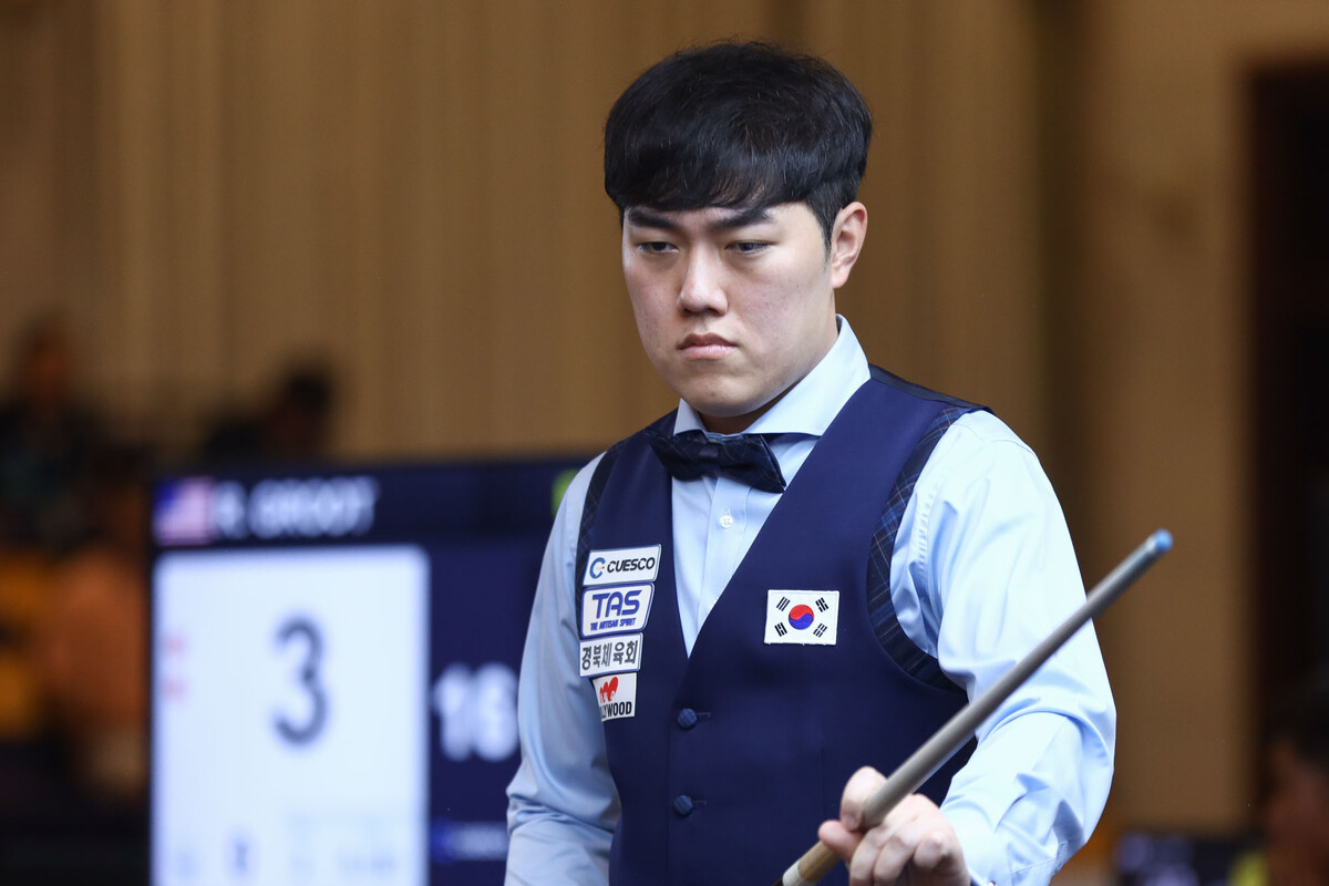 세계랭킹 3위 김준태(경북체육회)는 아시아선수권 우승(80점)과 당구월드컵 준우승(54점) 2회 등의 성적이 반영됐다.