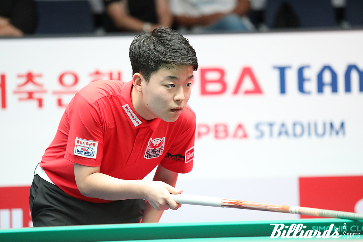 퍼펙트큐 피날레를 장식한 '대체선수' 김영원(웰컴저축은행). 사진=고양/이용휘 기자