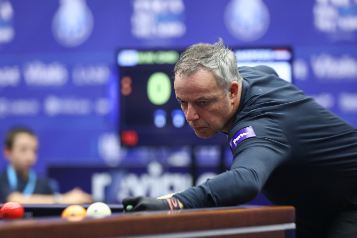 야스퍼스는 지난해 베겔 당구월드컵 우승에 이어 대회 2연패와 올해 포르투 당구월드컵에 이후 당구월드컵 2연승에 도전한다.