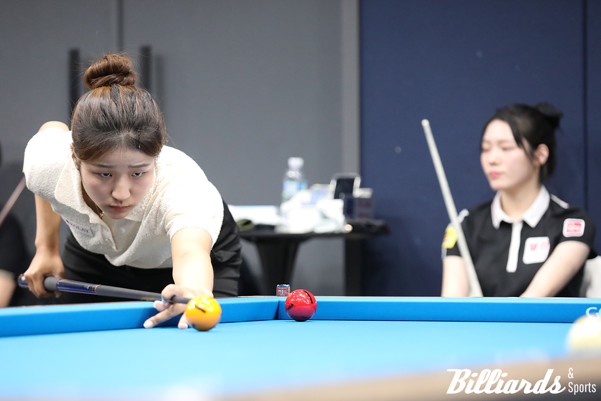 김도경과 PQ에서 대결한 정예진.