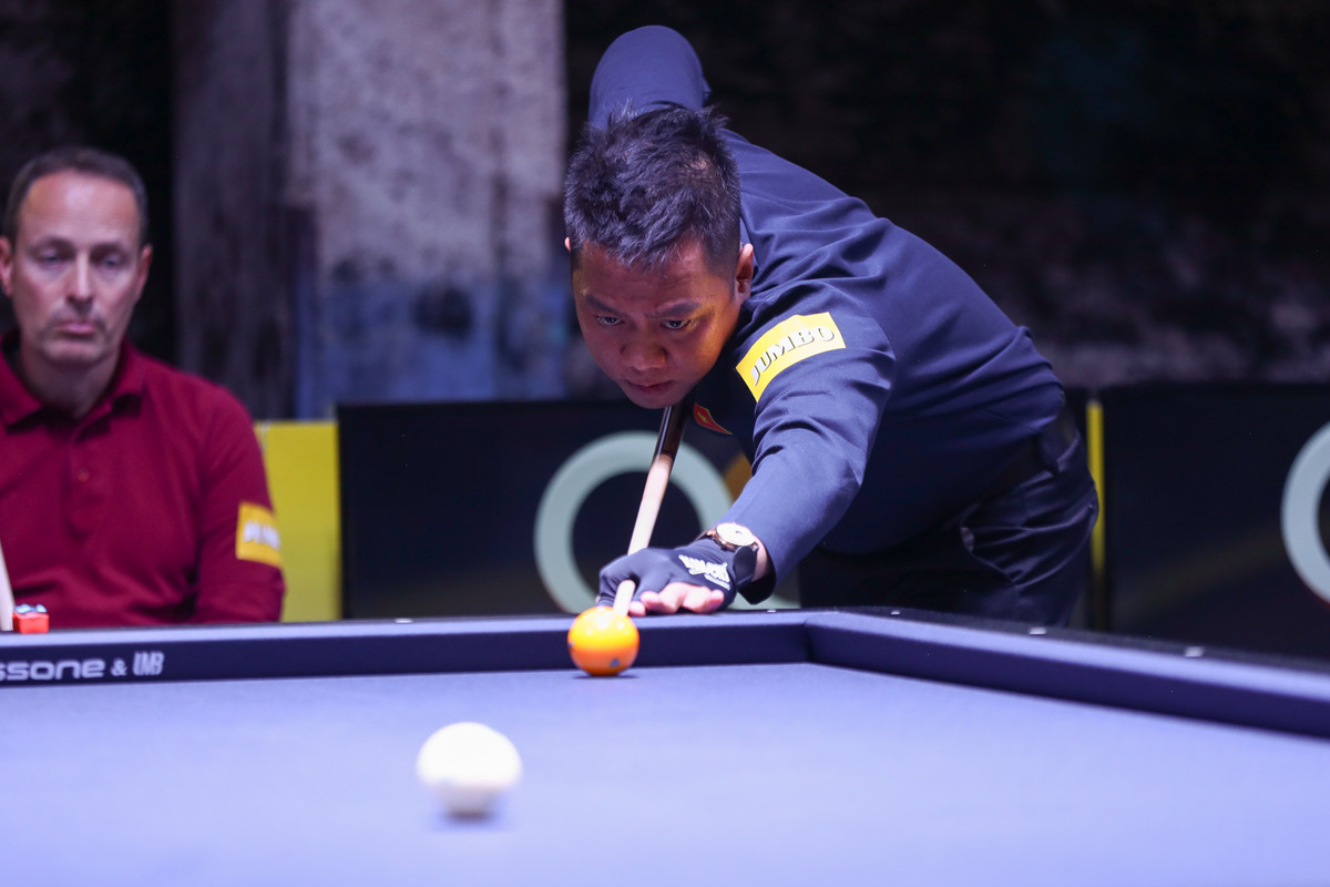 '호찌민 16강 돌풍' 응우옌찌롱(베트남)은 이날 종합순위 2위로 3라운드에 진출했다.