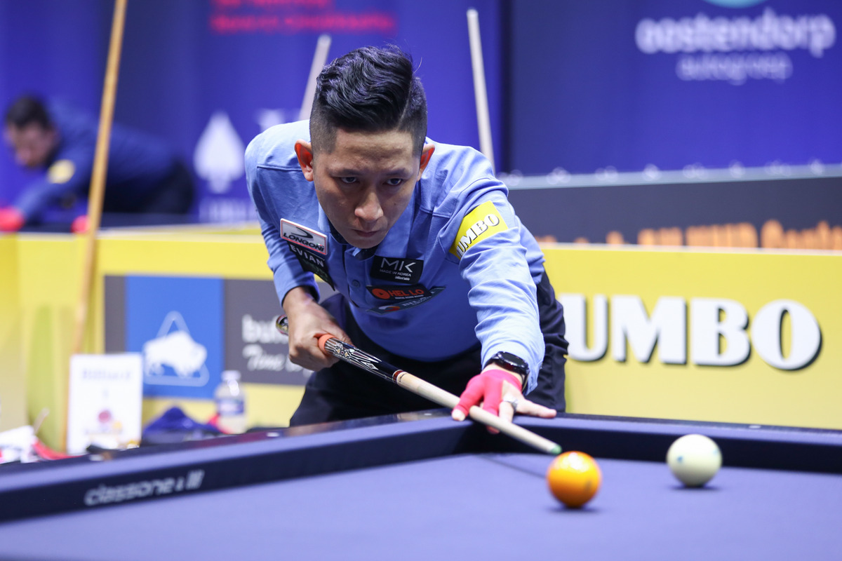 2라운드 종합순위 3위에 오른 응우옌호안탓. 