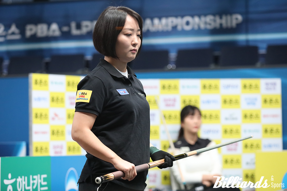 애버리지 1.786을 기록하며 64강 전체 순위 1위에 오른 이유주.