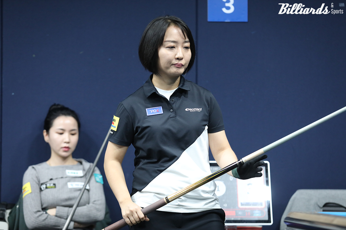 아쉽게 패한 이유주.