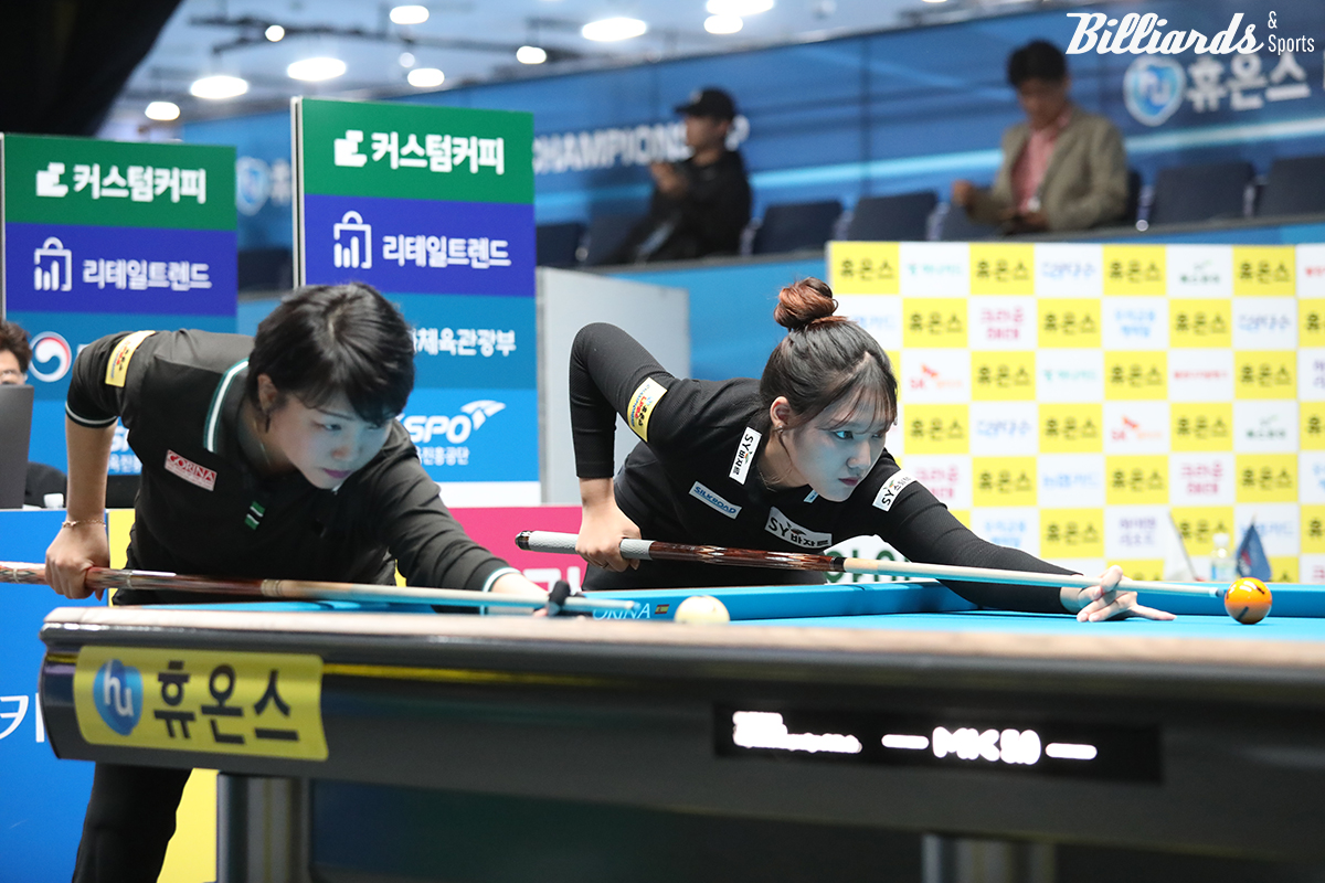 권발해 vs 정은영의 32강전 뱅킹.