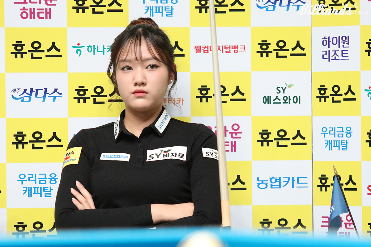 권발해는 이번 5차 투어에서 한지은(에스와이)과 정은영 등 강자들을 연파하며 16강에 진출했다.