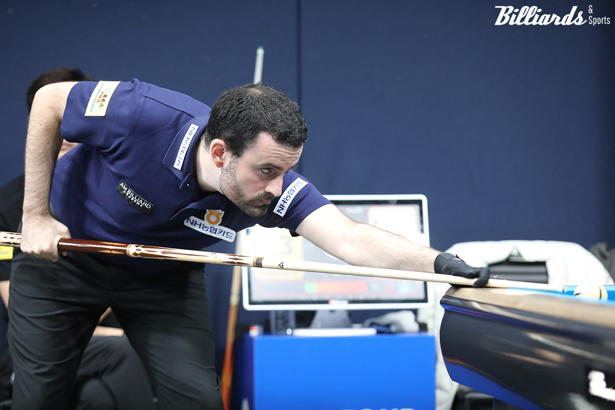 안토니오 몬테스(NH농협카드)는 64강에서 같은 나라의 이반 마요르(스페인)를 승부치기에서 꺾고 32강에 진출했다.