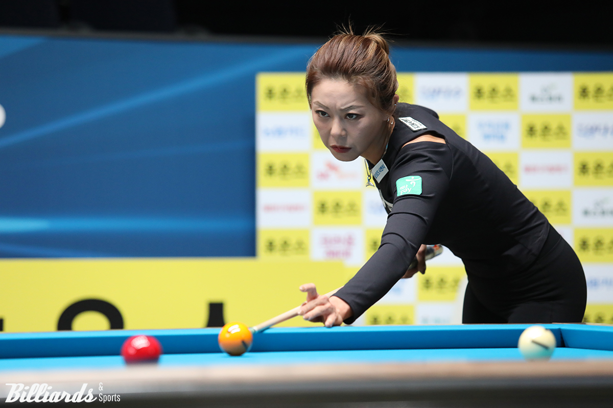 김가영은 스롱에게 상대전적에서 2승 6패로 열세였지만, 지난 시즌 월드챔피언십 16강전에 이어 이날 준결승에서도 승리하며 스롱전 2연승을 달렸다.