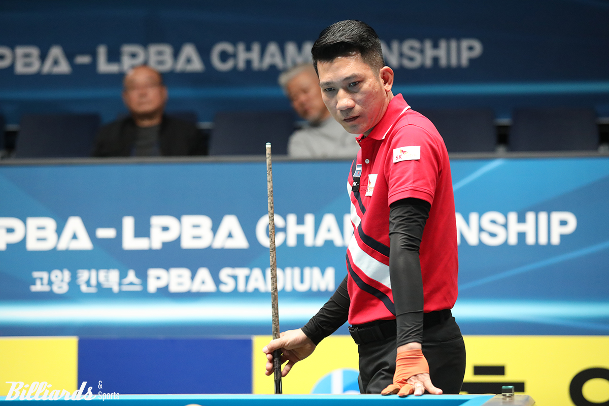 강동궁에게 져 8강에서 탈락한 응오딘나이.