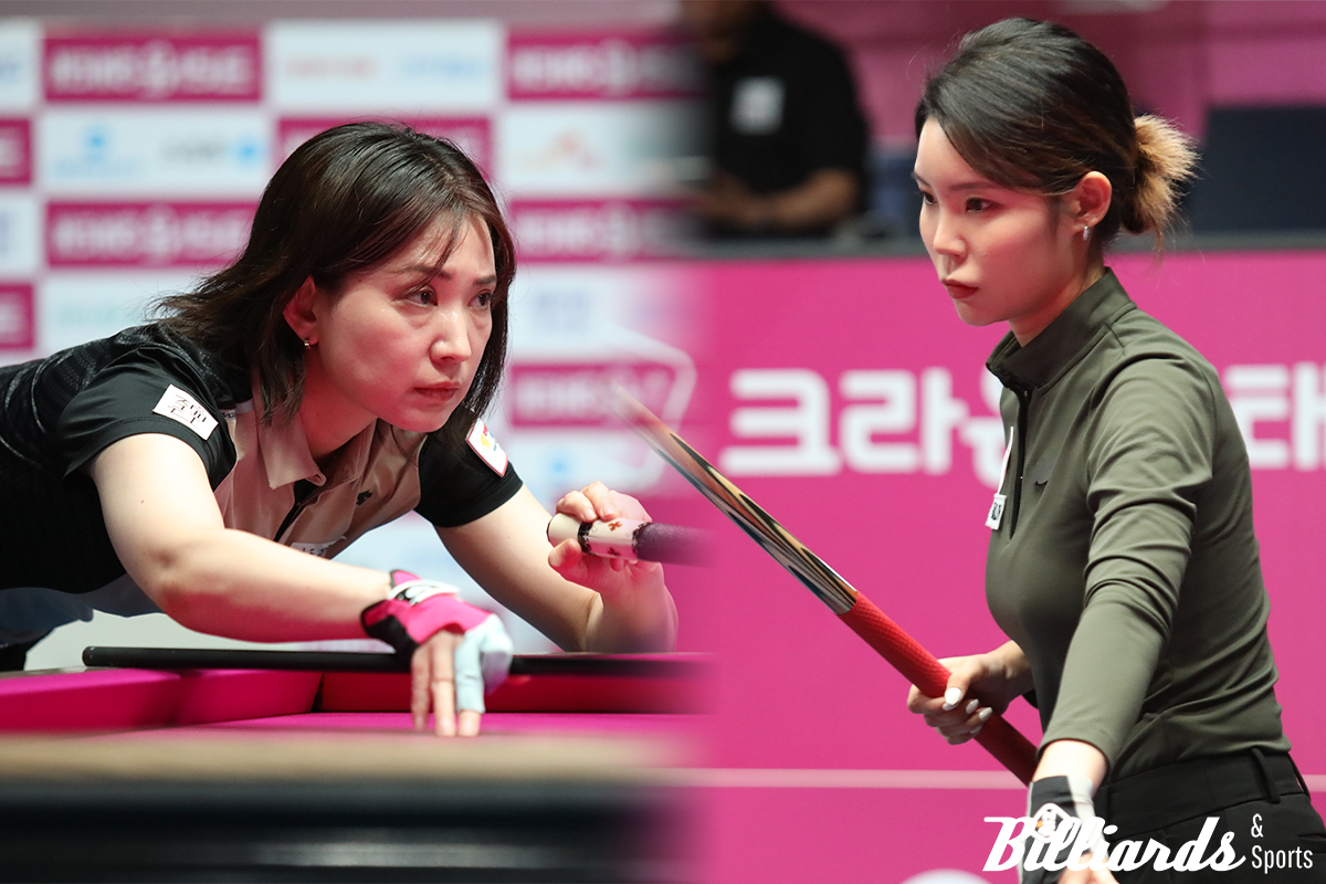 PPQ를 1, 2위로 통과한 하야시 나미코와 이우경. 사진=이용휘 기자