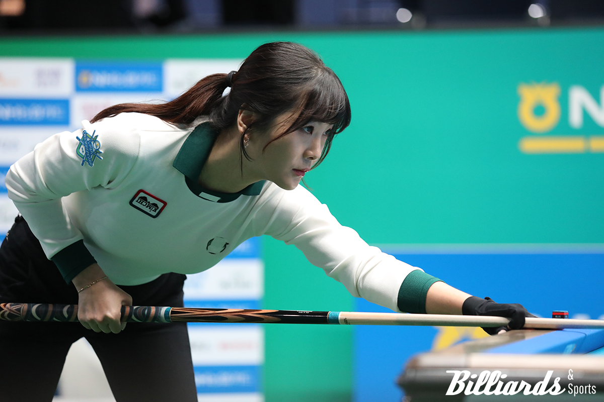 이미래를 꺾고 16강에 오른 김상아.