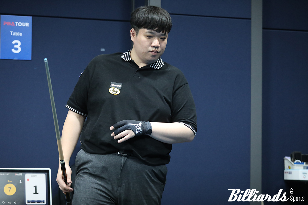 64강에서 김영원과 대결하는 선지훈.