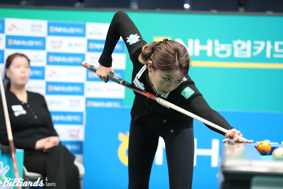 6차 투어에서도 김가영(하나카드)의 상승세가 계속되고 있다. 김가영은 6일 열린 32강전에서 3-1로 이마리를 꺾고 16강에 진출했다.  사진=고양/이용휘 기자