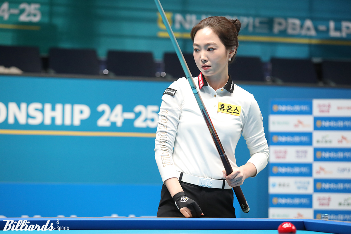 차유람(휴온스)이 사카이 아야코(하나카드)와 6차 투어 16강전에서 재대결을 벌인다. 두 선수는 앞서 개막전 16강에서 맞붙어 사카이가 3-1로 승리한 바 있다.  사진=고양/이용휘 기자