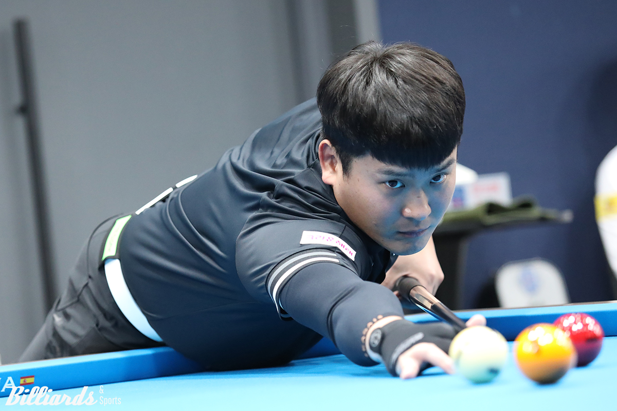 승부치기에서 승리하며 32강에 진출한 오태준(크라운해태)