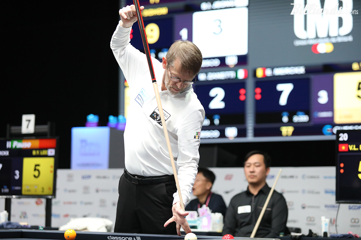 다오반리에게 패하며 1승 1패가 된 토브욘 블롬달(스웨덴)은 이날 오후 8시에 시작하는 조별리그 마지막 경기에서 에디 멕스(벨기에)와 최종 승부를 벌인다. 