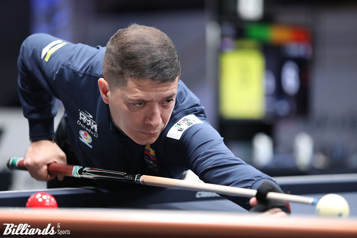 A조에서 2승 돌풍을 일으킨 다니엘 모랄레스(콜롬비아)는 마지막 경기에서 야스퍼스에게 져 2승 1패(2위)로 16강에 진출했다.