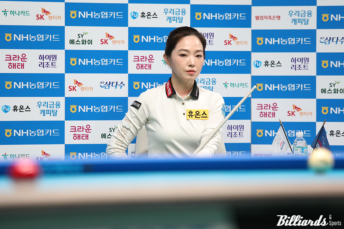 차유람은 77일 만에 김가영(하나카드)과 준결승에서 다시 만나 리턴매치를 벌인다.