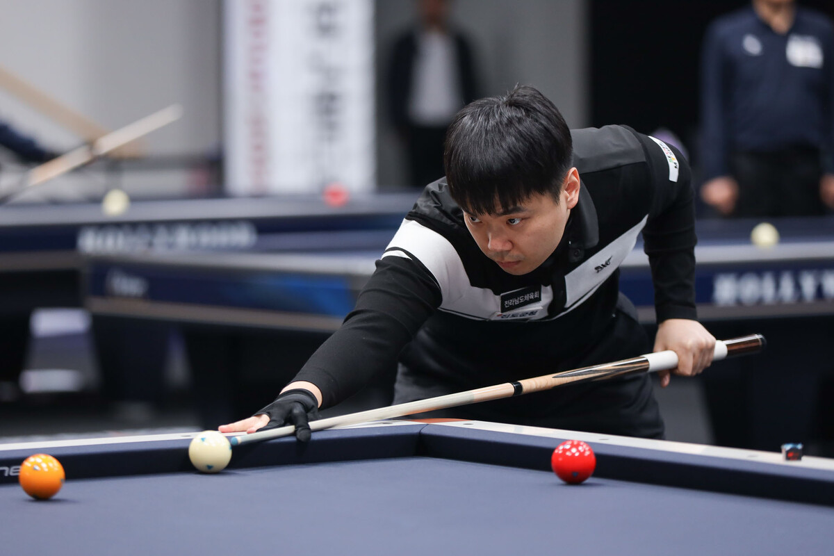 D조 2위로 16강에 진출한 김행직(전남-진도군청).