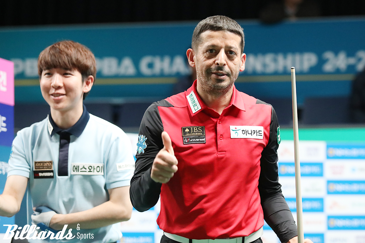 무라트 나지 초클루(하나카드)는 16강에서 모리 유스케(에스와이)를 꺾고 8강에 올랐다.