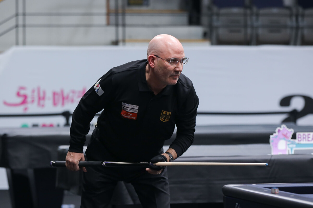 8강에서 탈락한 마틴 호른(독일).