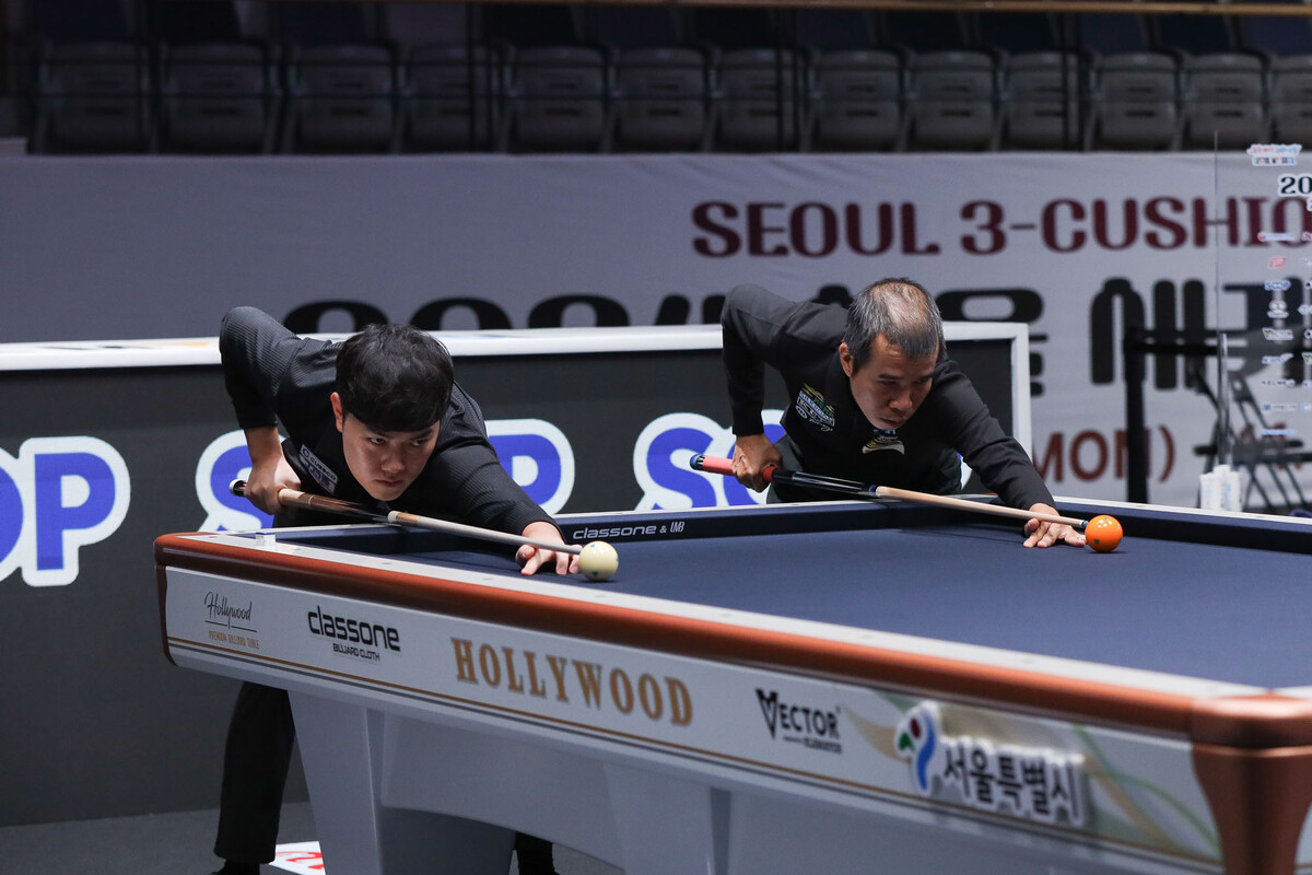 김준태 대 쩐뀌엣찌엔의 8강전 뱅킹.